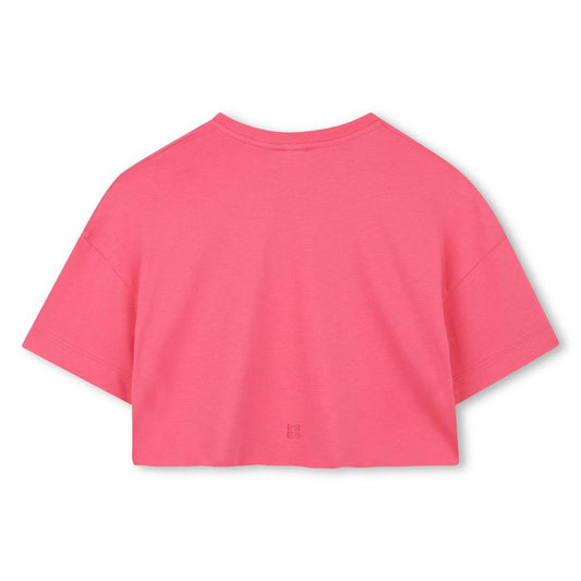GIVENCHY Logo Crop T-Shirt Juniors