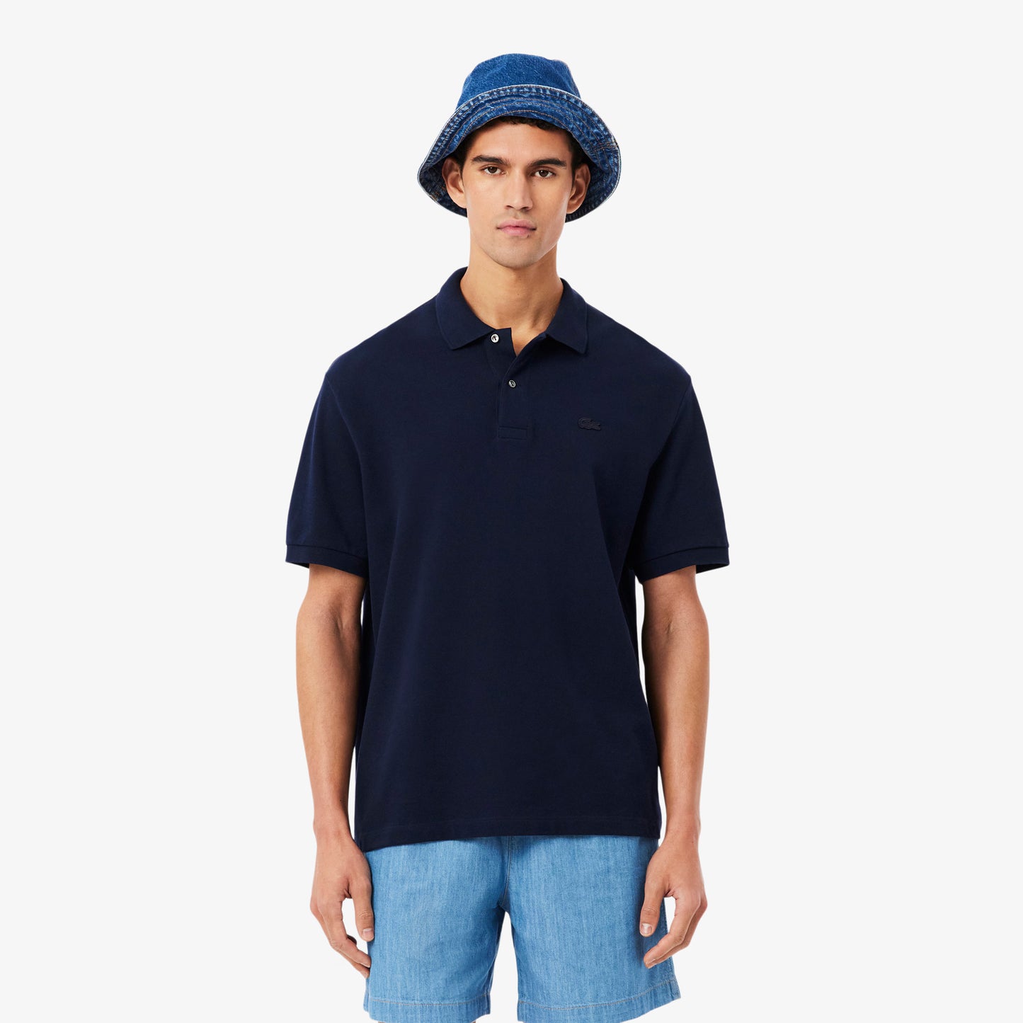 Loose Fit Heavy Piqué Polo Shirt