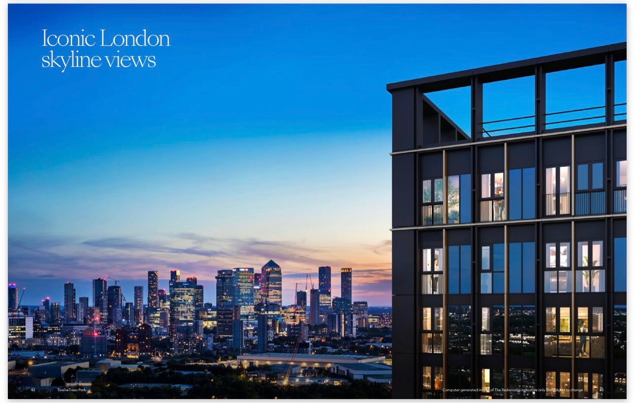 Twelvetrees Park  — Suite 1 2 and 3 Bedroom Ultra Luxury Homes — 24 Hr Concierge and World Class Amenities — West Ham London — E16