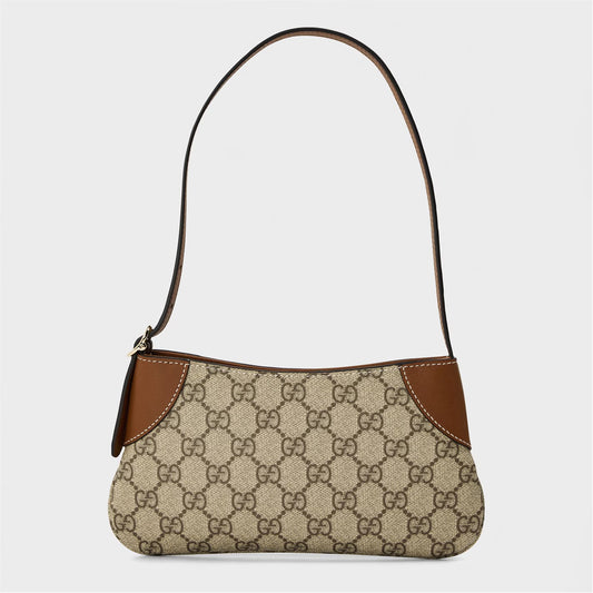 GUCCI GG Emblem Small Shoulder Bag
