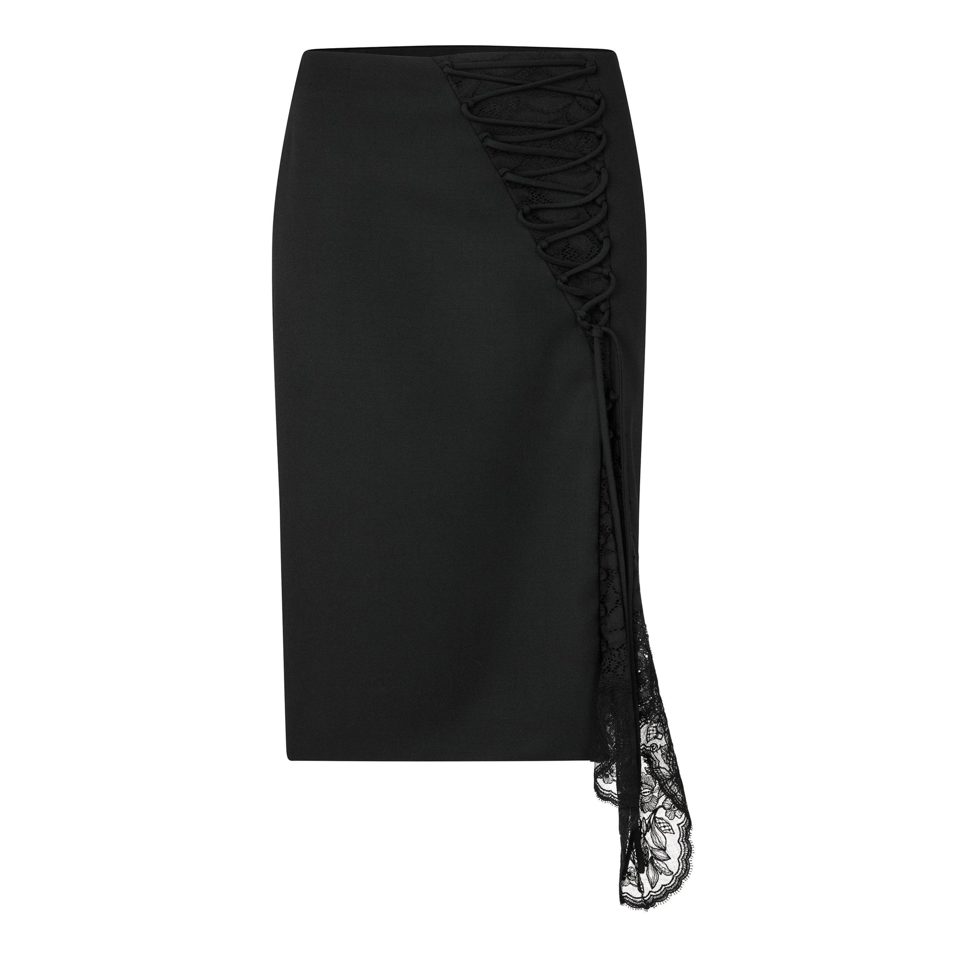 Alexander McQueen Alex Lace Pencil Ski Ld63
