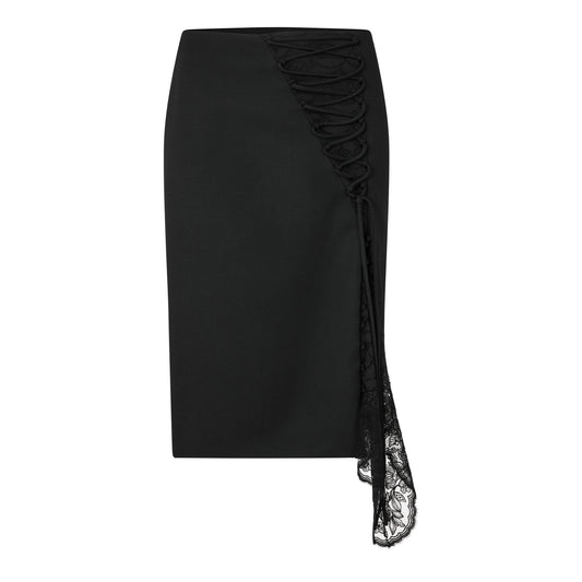 Alexander McQueen Alex Lace Pencil Ski Ld63