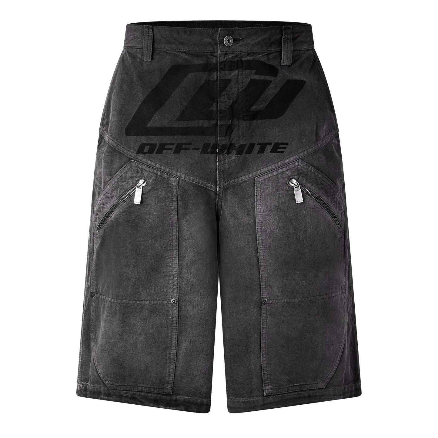 Off White Men's Denim Shorts