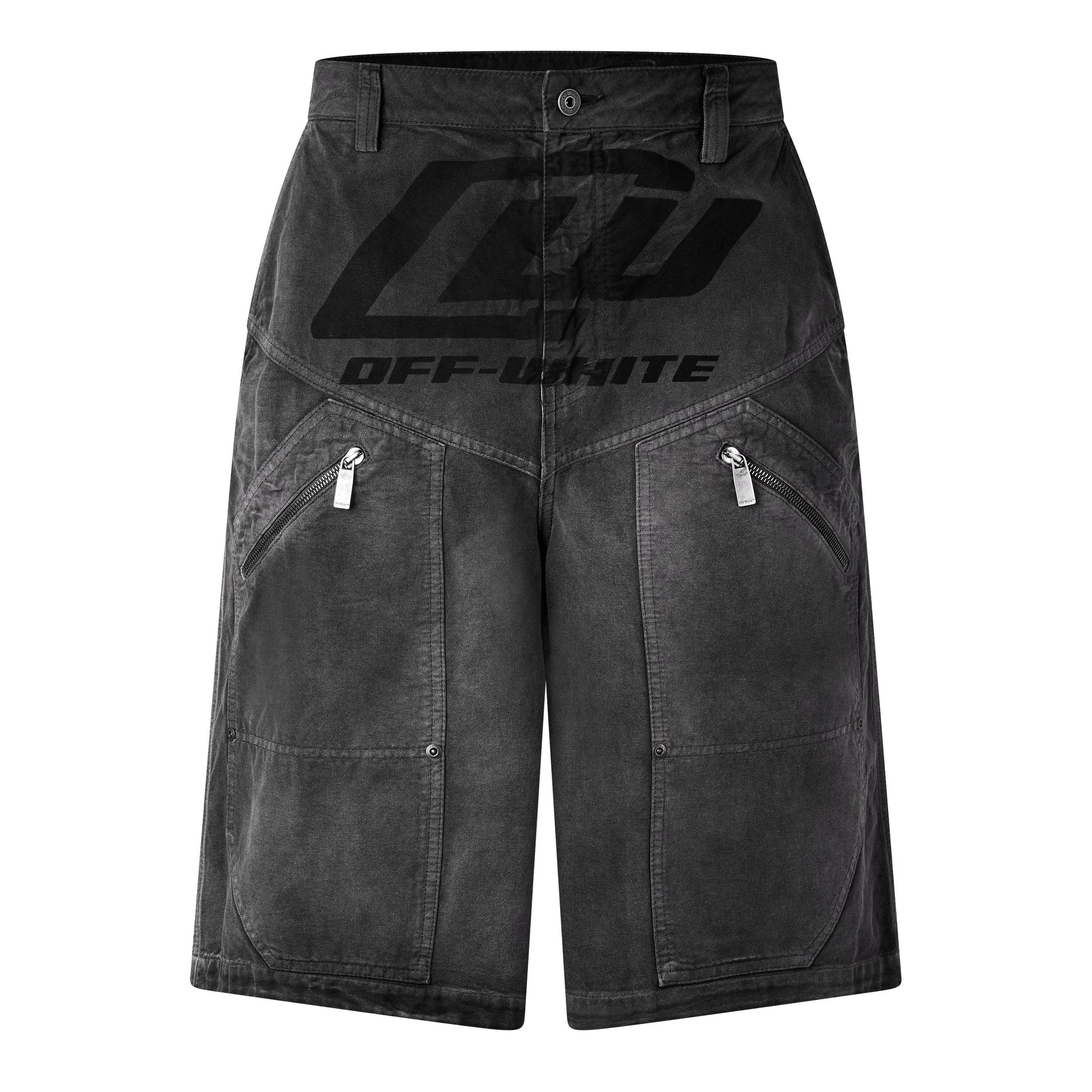 Off White Men's Denim Shorts