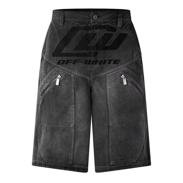 Off White Men's Denim Shorts