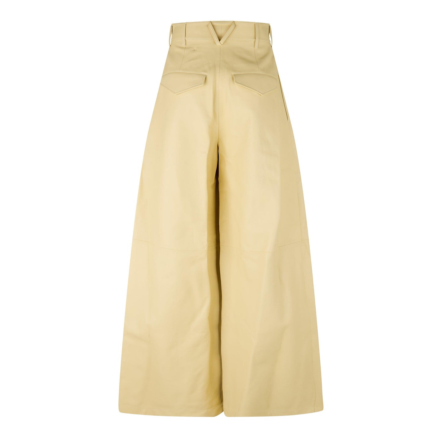 Bottega Veneta Men's Leather/PU Trousers