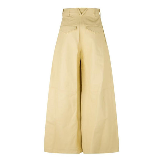 Bottega Veneta Men's Leather Trousers