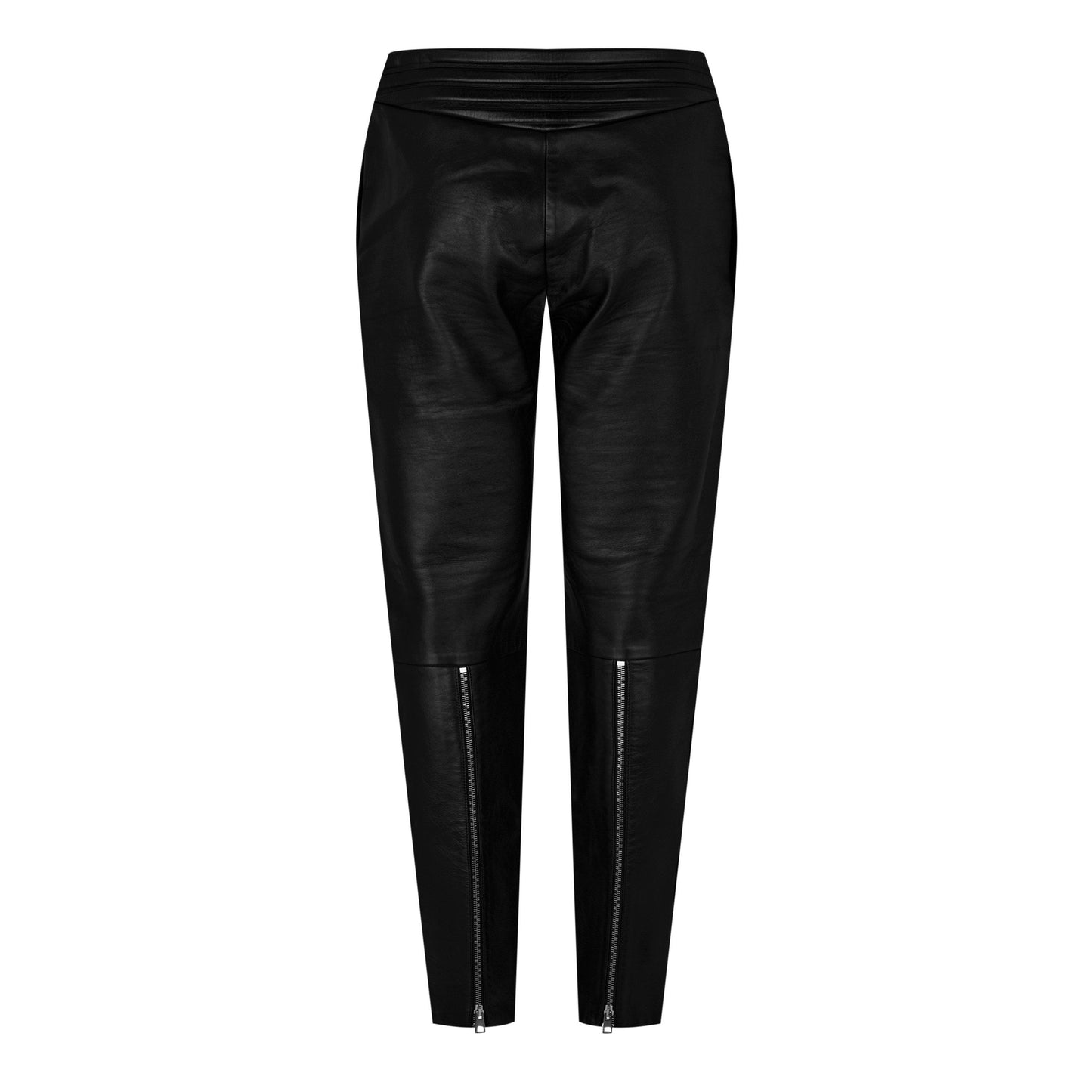 Bottega Veneta Men's Leather/PU Trousers