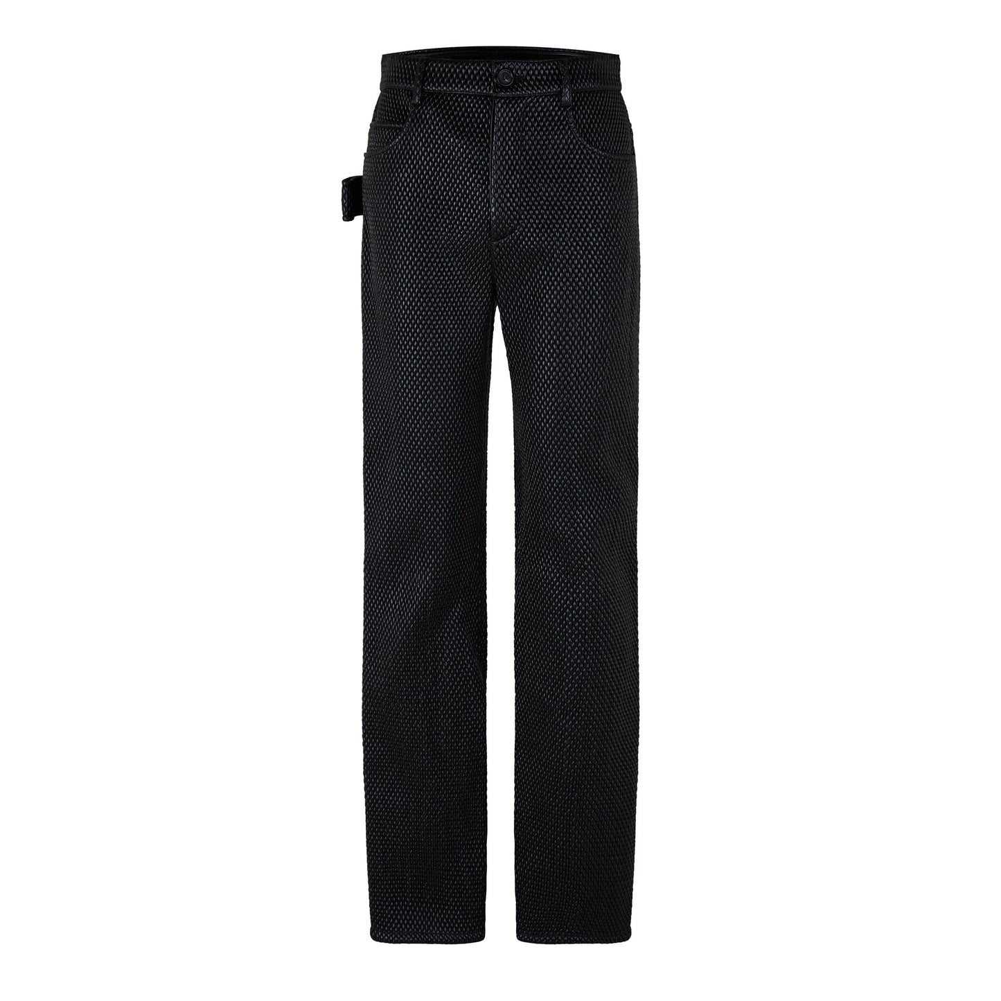Bottega Veneta Men's Leather Trousers