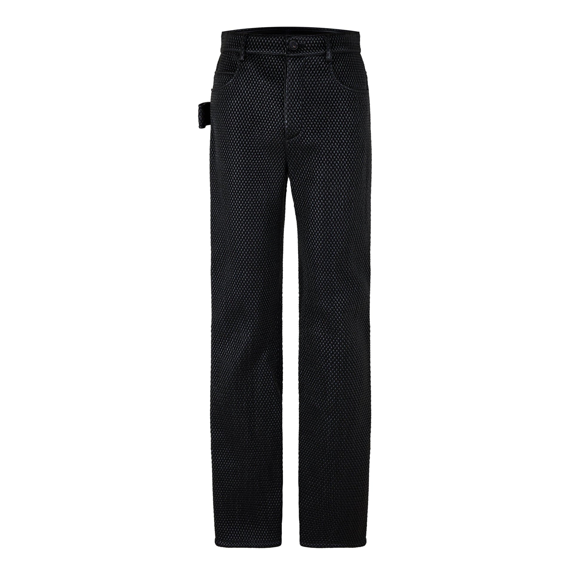 Bottega Veneta Men's Leather Trousers
