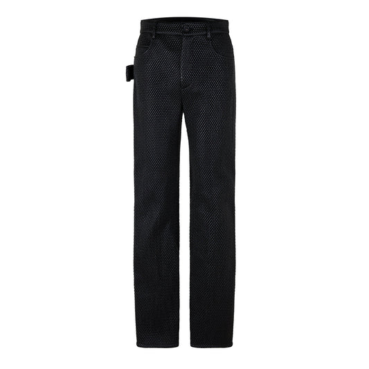 Bottega Veneta Men's Leather Trousers