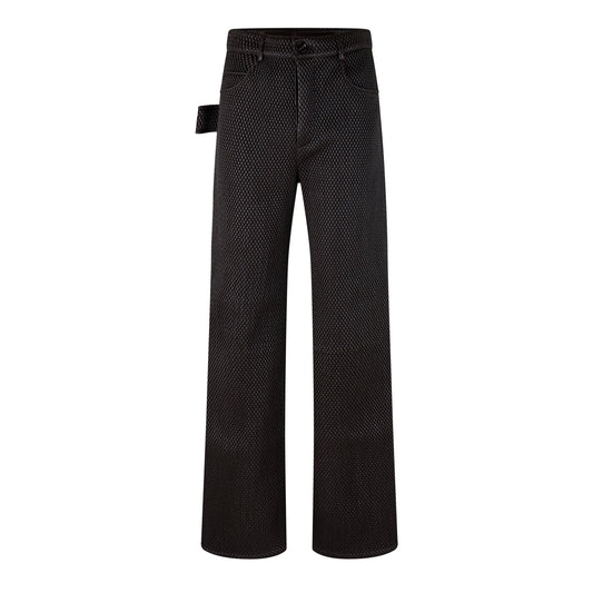 Bottega Veneta Men's Leather Trousers