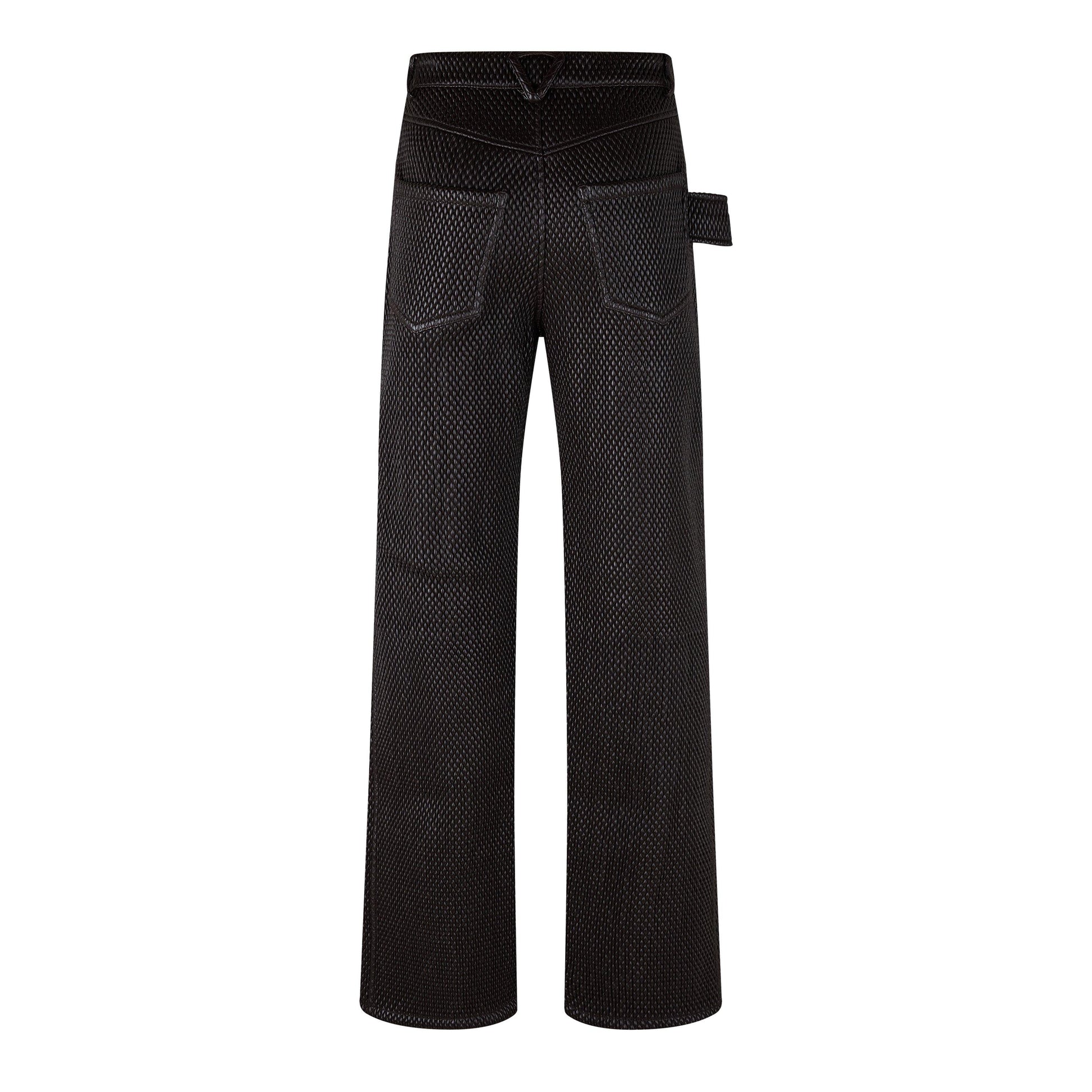 Bottega Veneta Men's Leather Trousers