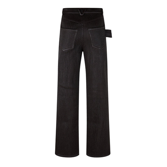 Bottega Veneta Men's Leather Trousers