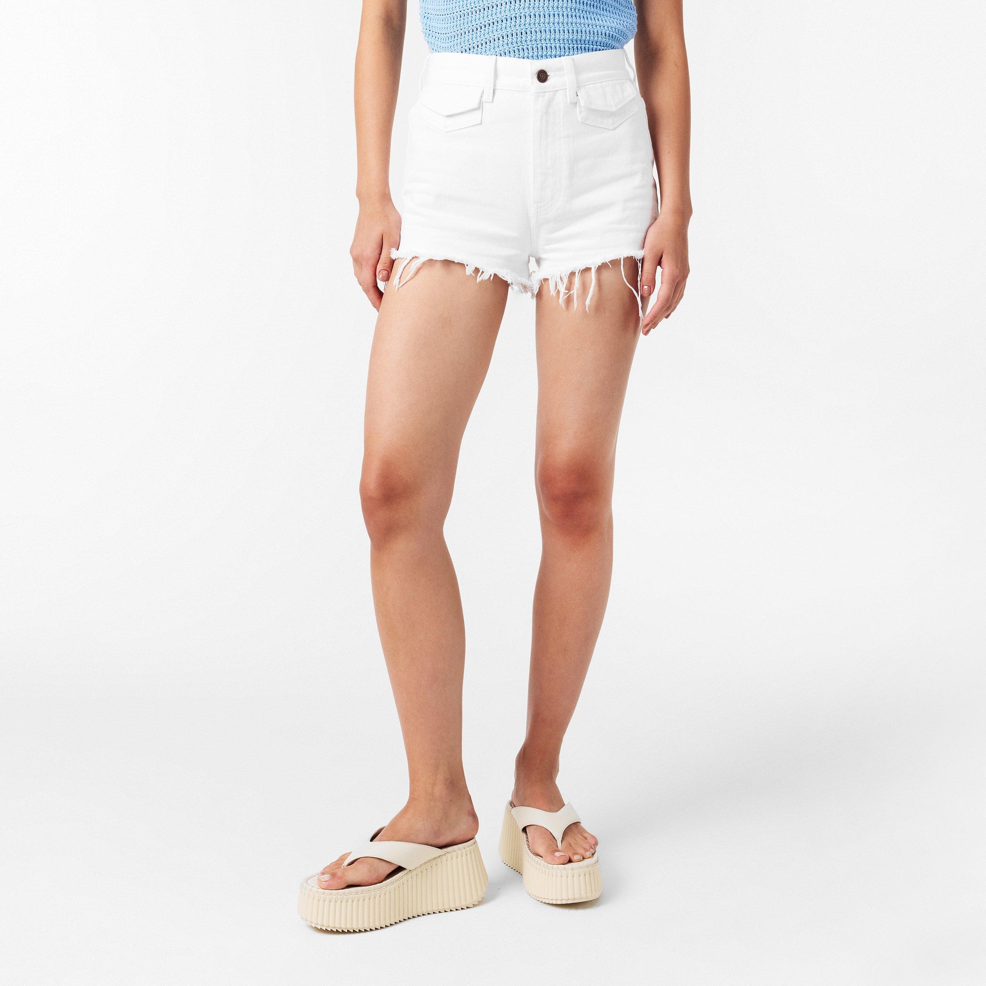 Chloe Women's Tailored Fit Denim Shorts