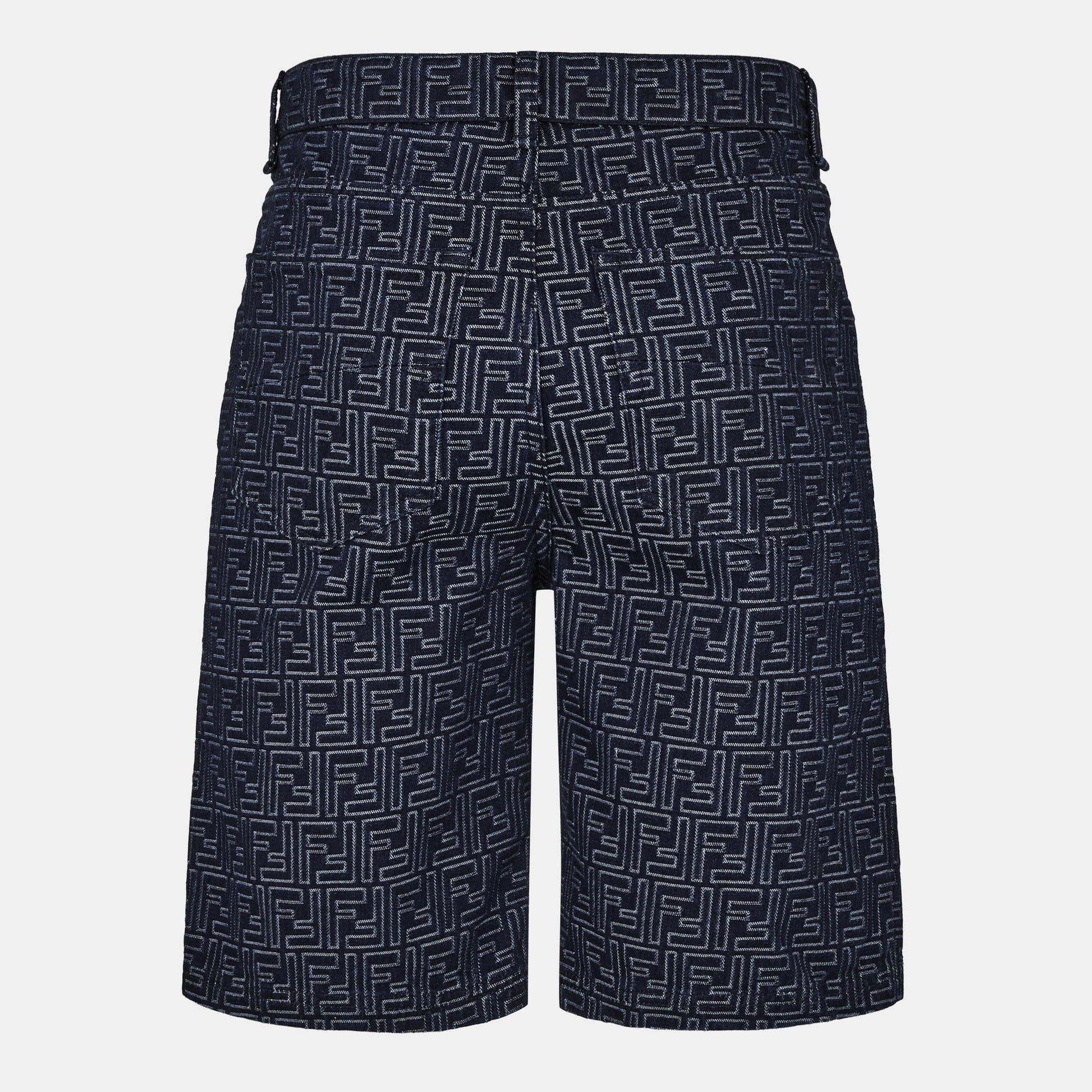 Fendi Men's Tailored Denim Shorts