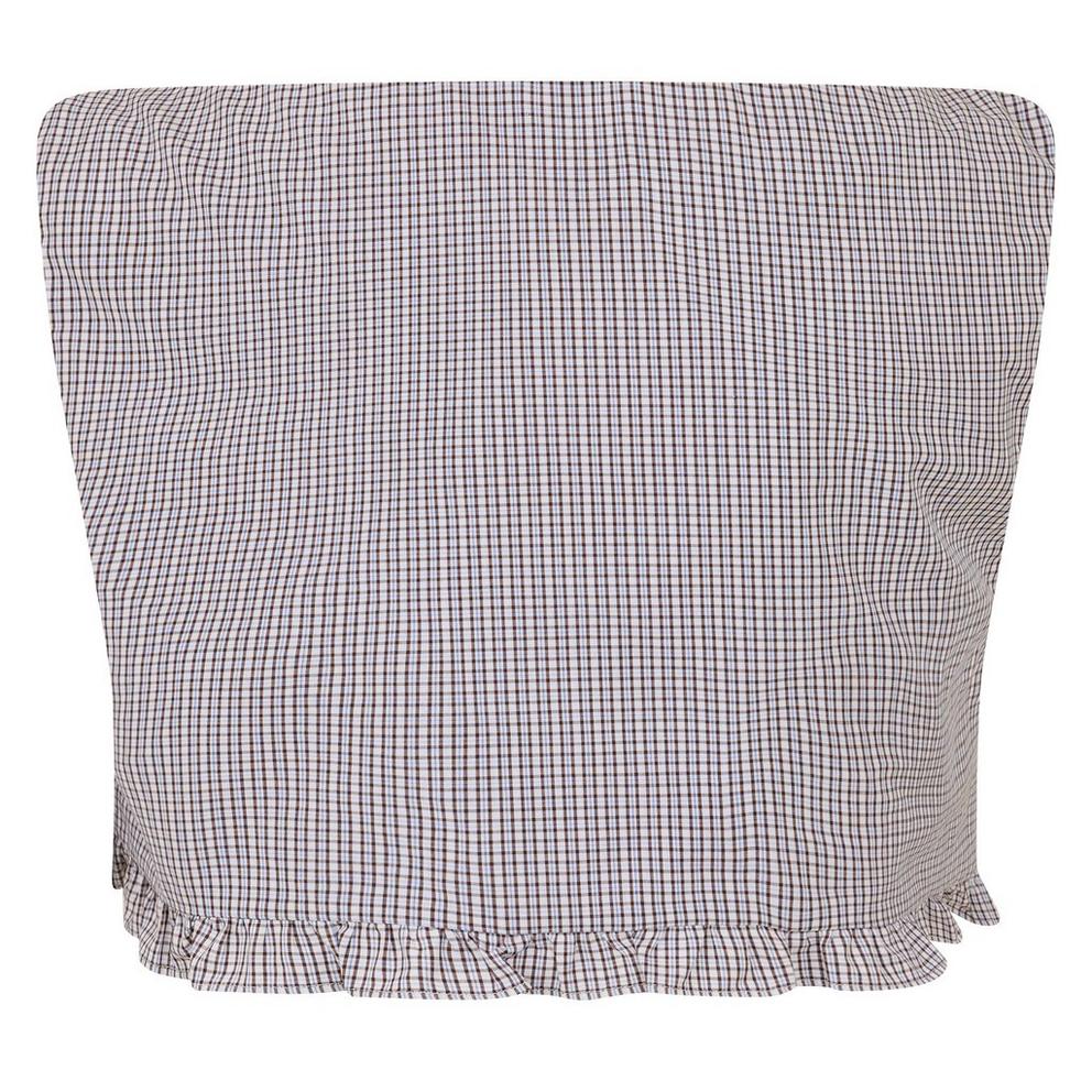 Miu Miu Women's Check Top Crop