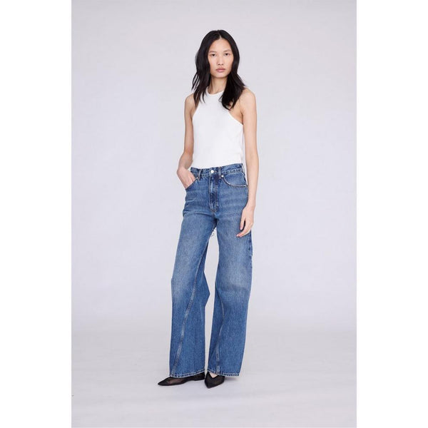 Anine Bing Women's Brie Jean Straight Leg Jeans