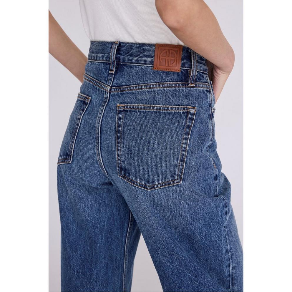 Anine Bing Women's Brie Jean Straight Leg Jeans