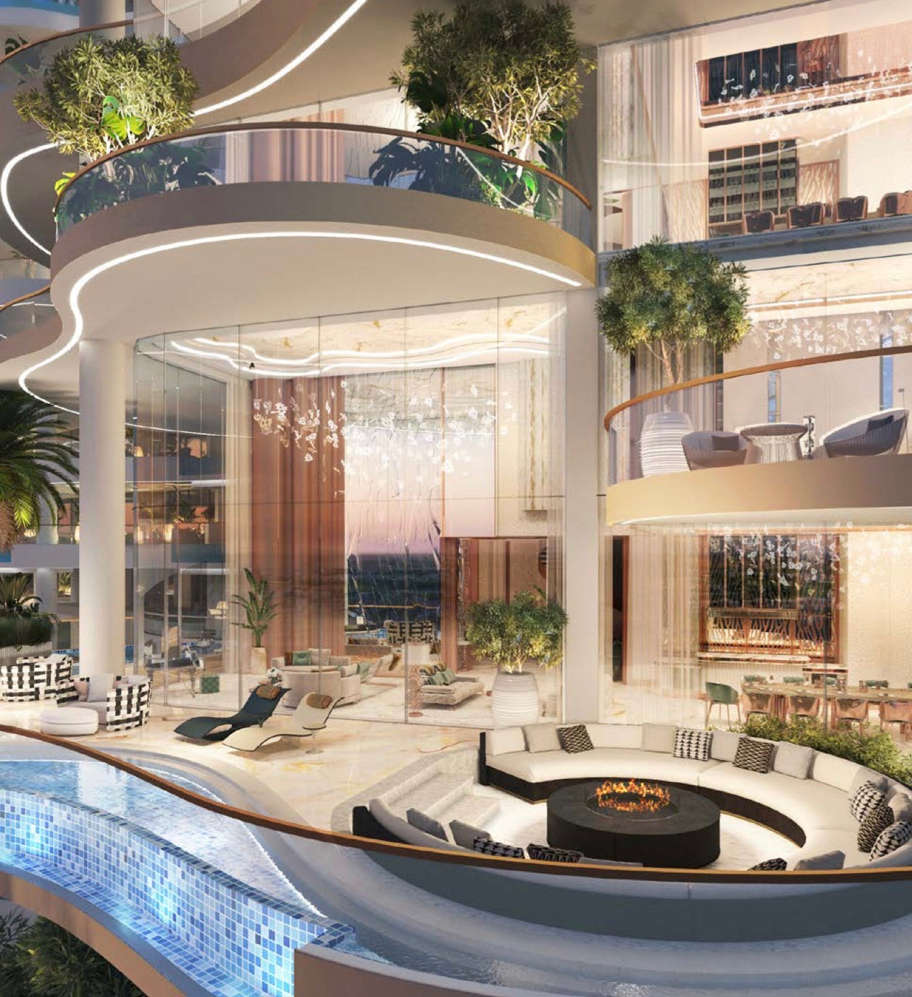 Couture by Cavali — 3 4 5 6 Bedroom Ultra Luxury Residences and Penthouses — Masterpiece Lifestyle Experience — Dubai UAE