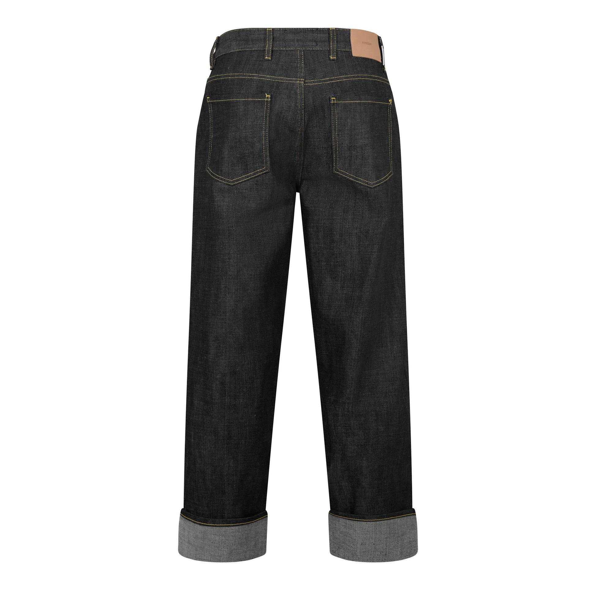 Represent Men's Straight Leg Jeans
