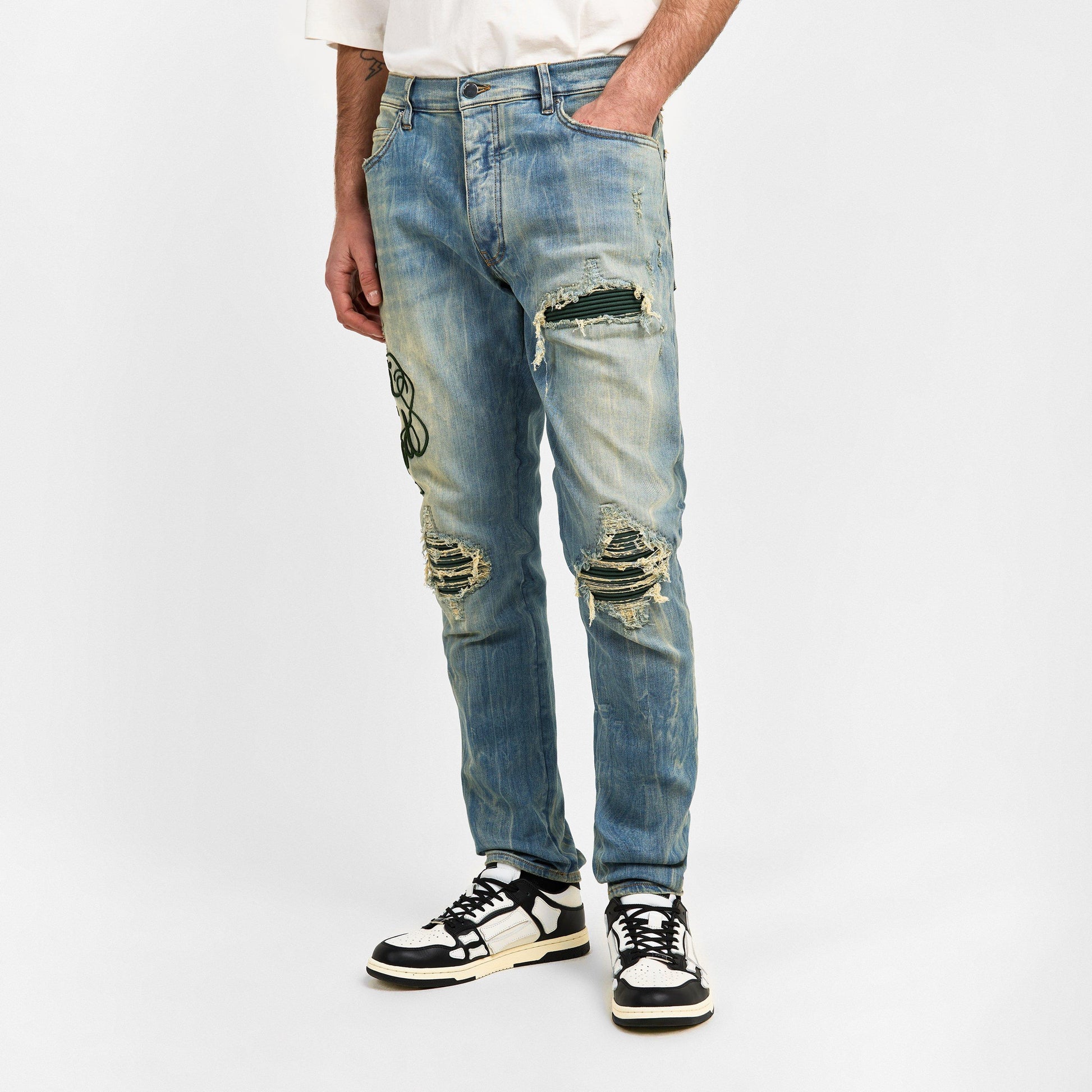 Amiri Men's Hollywood Skinny Jeans