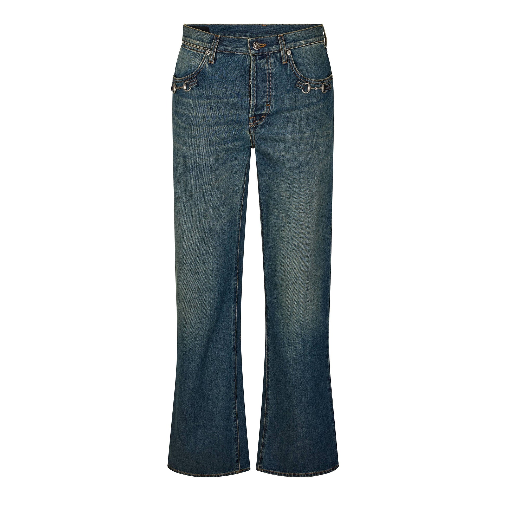 Gucci Men's Straight Leg Jeans