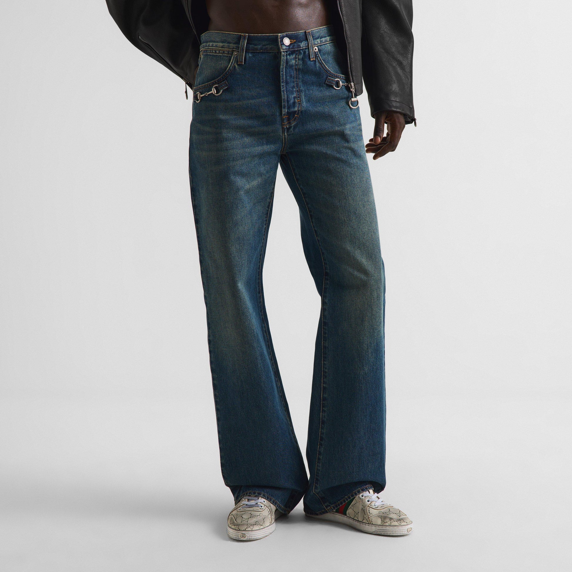 Gucci Men's Straight Leg Jeans