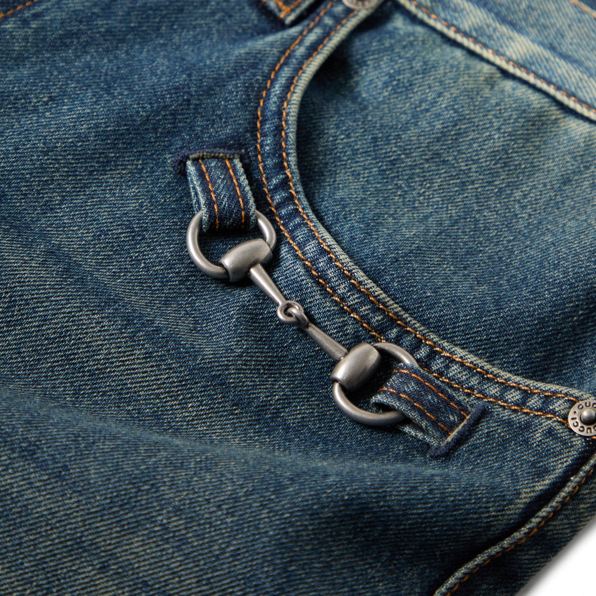 Gucci Men's Straight Leg Jeans