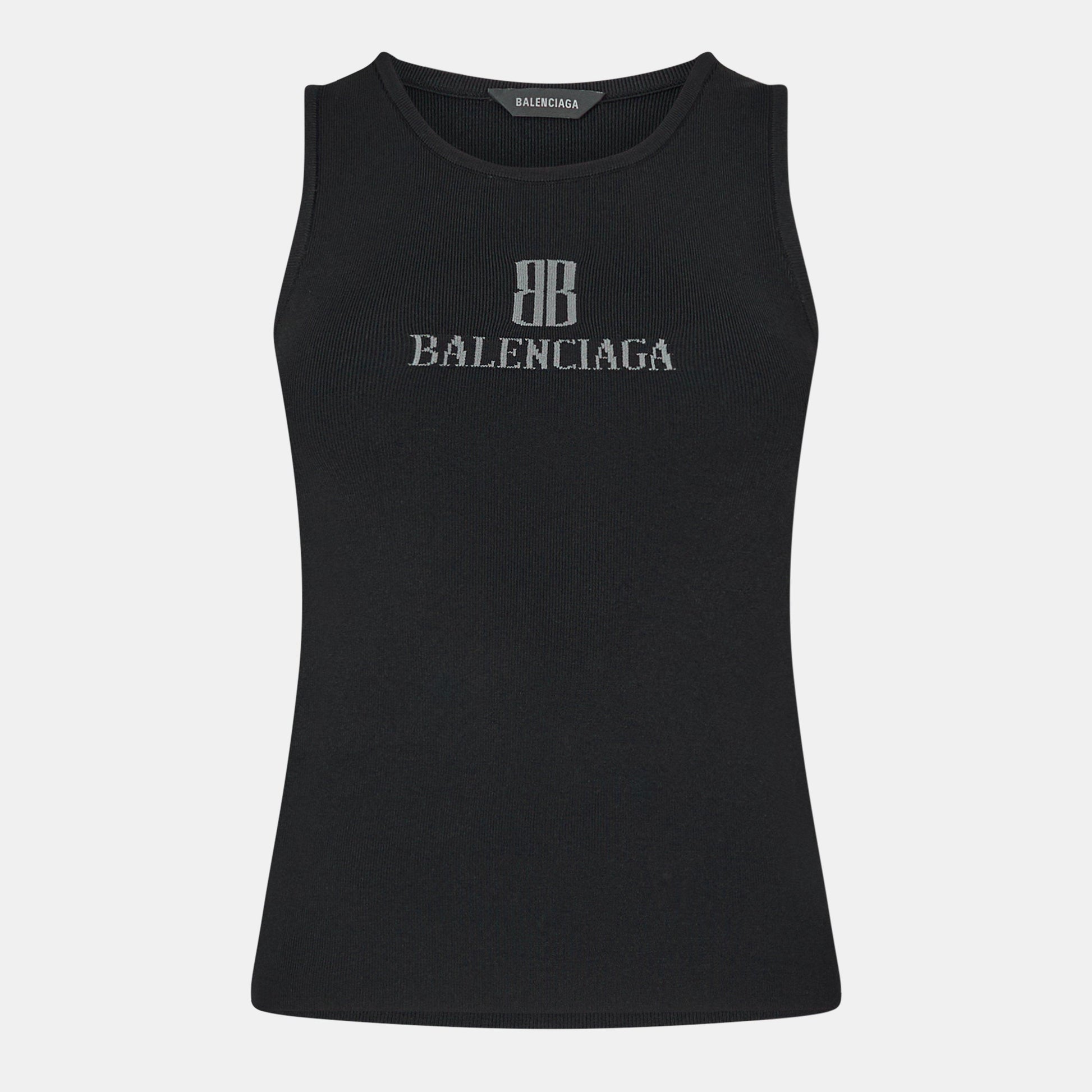 Balenciaga Women's Sleeveless Structured Tank Vest