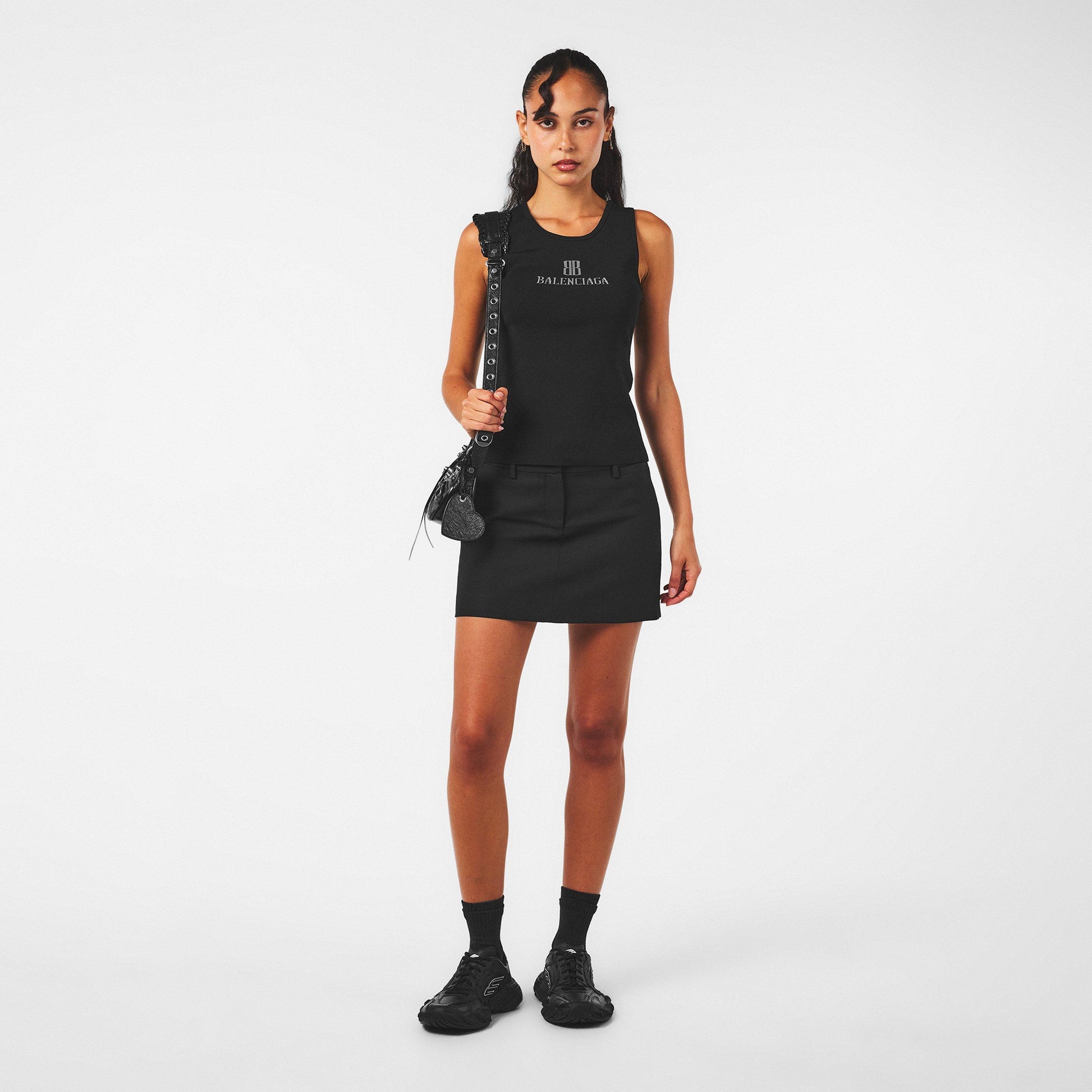 Balenciaga Women's Sleeveless Structured Tank Vest