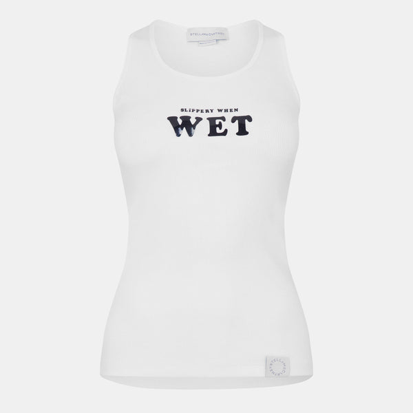 Stella McCartney Women's Printed Racerback Vest