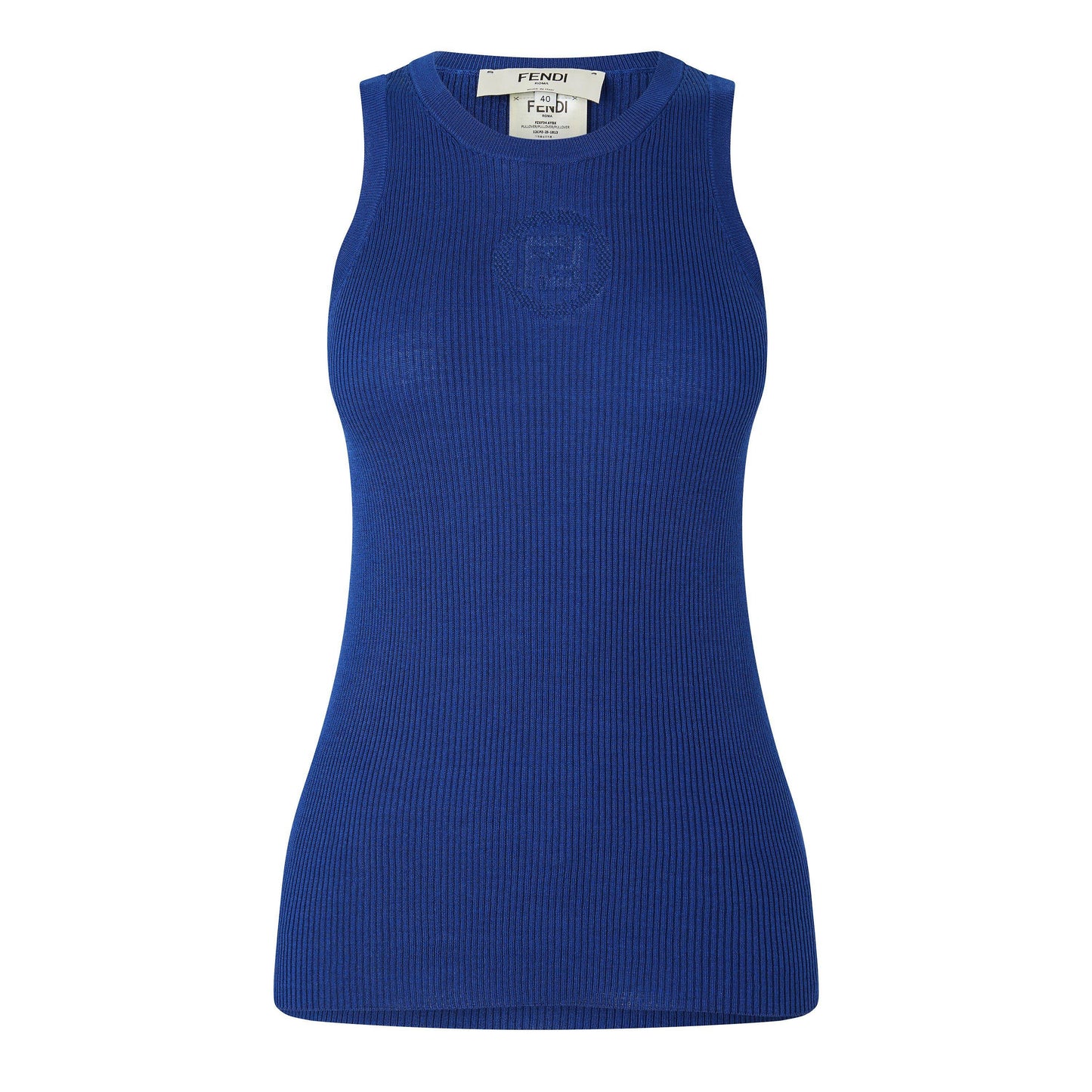Fendi Women's Bollo Rib Tank Top