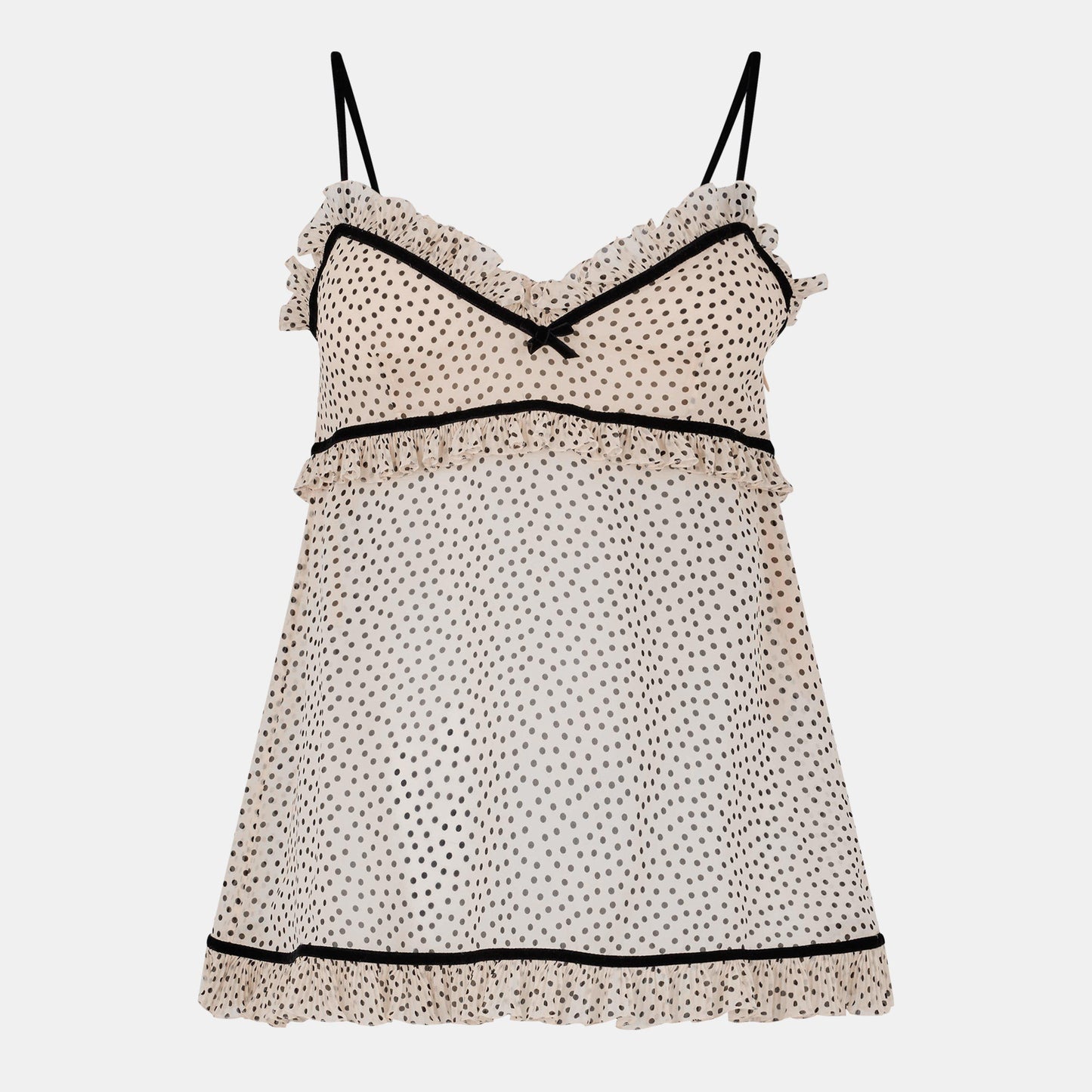 Valentino Women's Polka Dot Sleeveless Cami Top