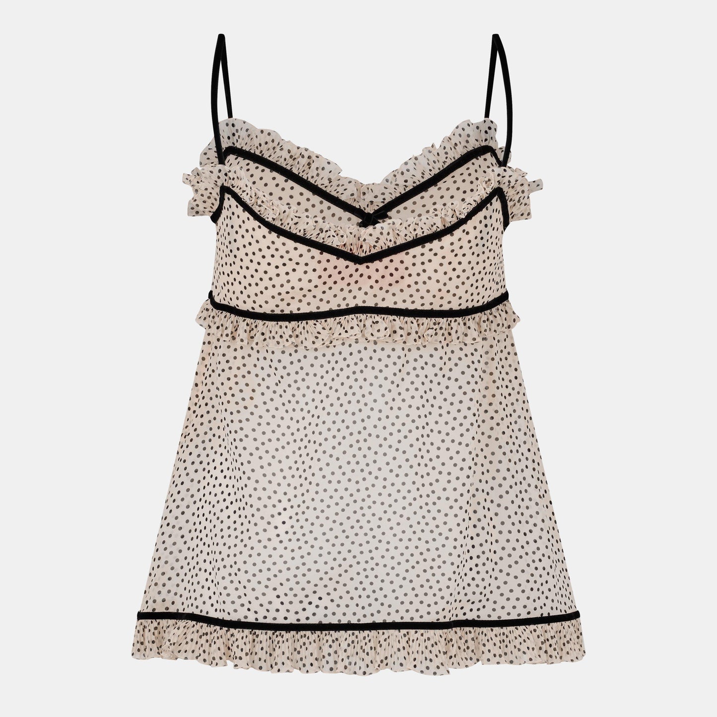 Valentino Women's Polka Dot Sleeveless Cami Top