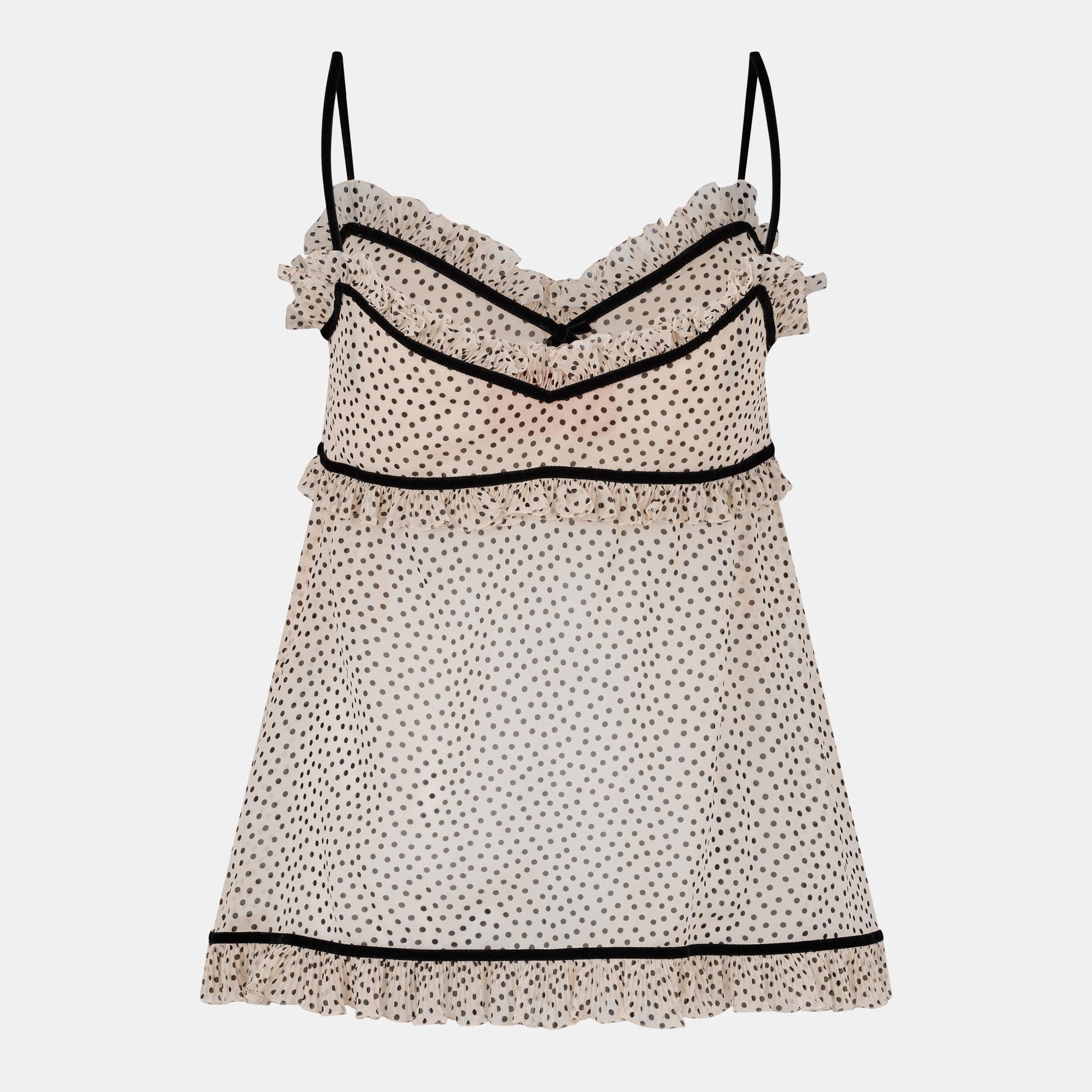 Valentino Women's Polka Dot Sleeveless Cami Top