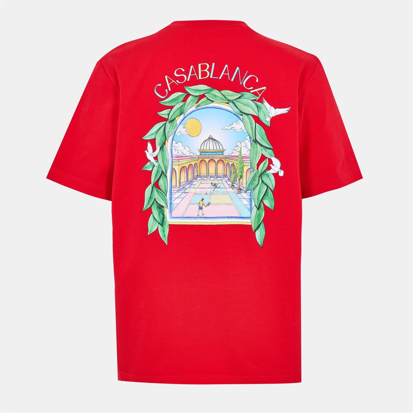 Men's Graphic Cotton L'Arche Tennis Club T-Shirt