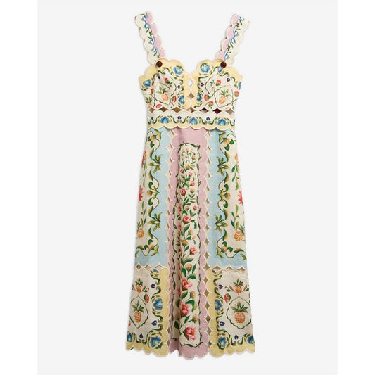 Barbour x Farm Rio Womens Long Maxi Dress