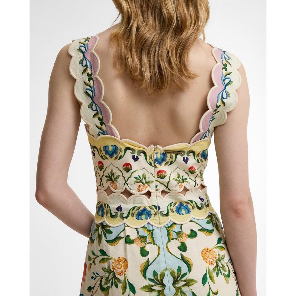 Barbour x Farm Rio Womens Long Maxi Dress