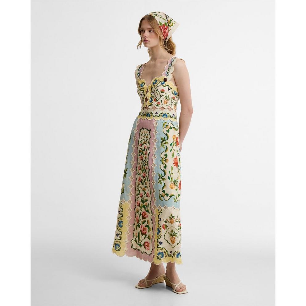 Barbour x Farm Rio Womens Long Maxi Dress