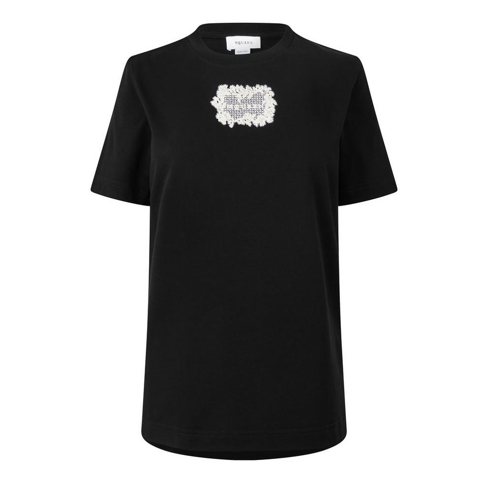Alexander McQueen Alex Lace LG T-Shirt Ld63