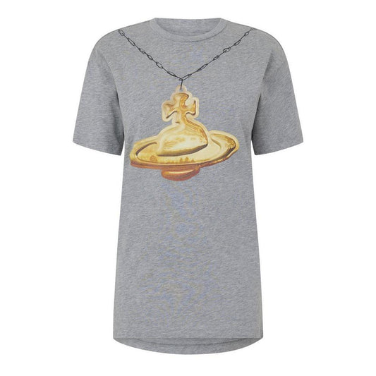 Vivienne Westwood Viv Gold Orb Tee Ld64