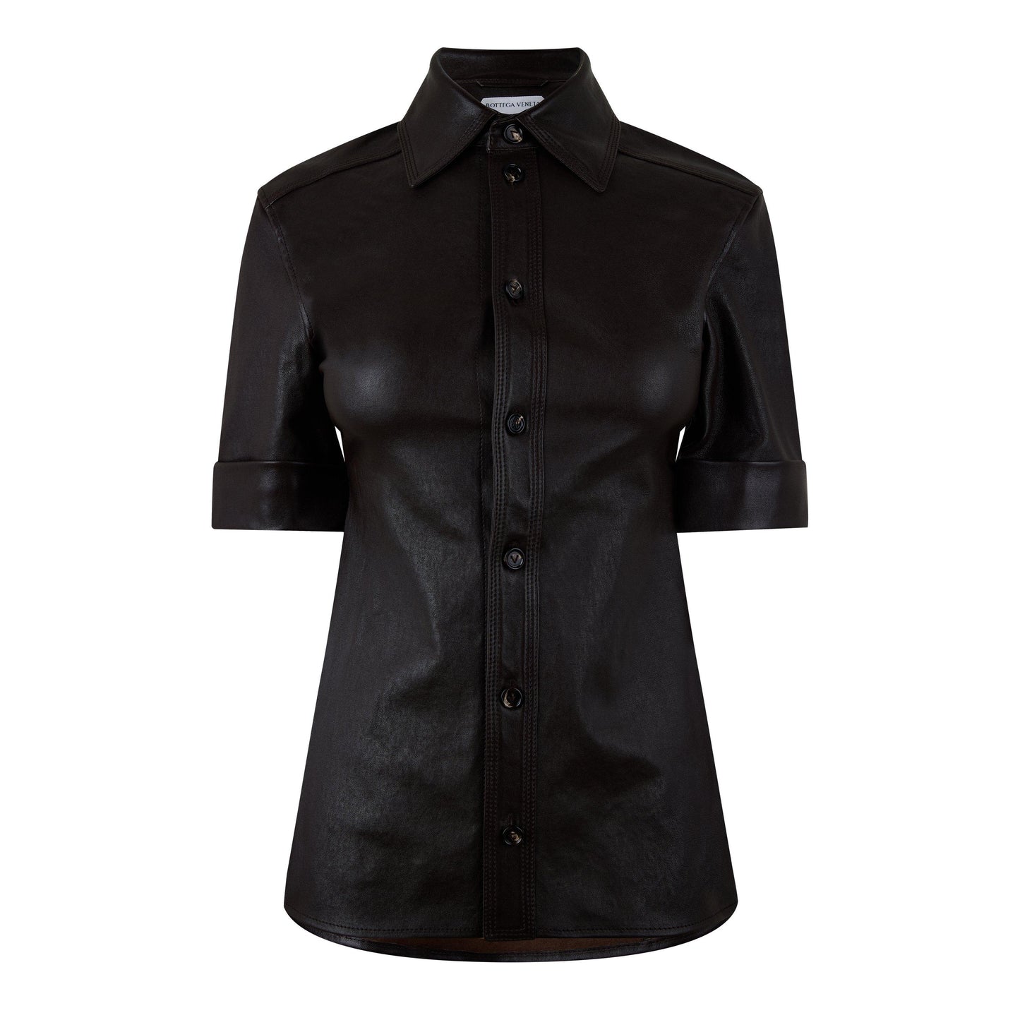 Bottega Veneta Women's Short Sleeve Plain Shirt
