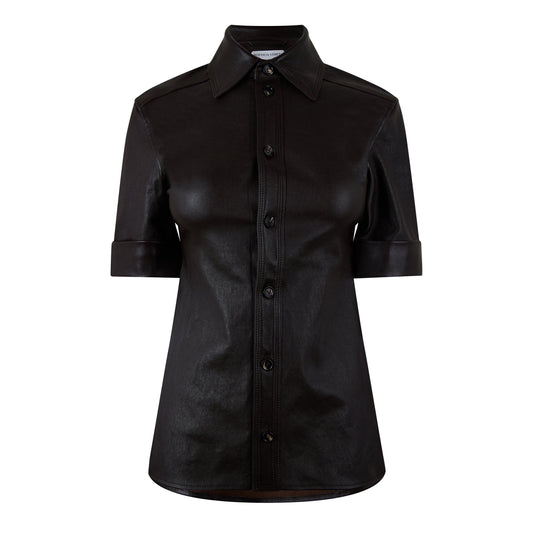 Bottega Veneta Women's Short Sleeve Plain Shirt