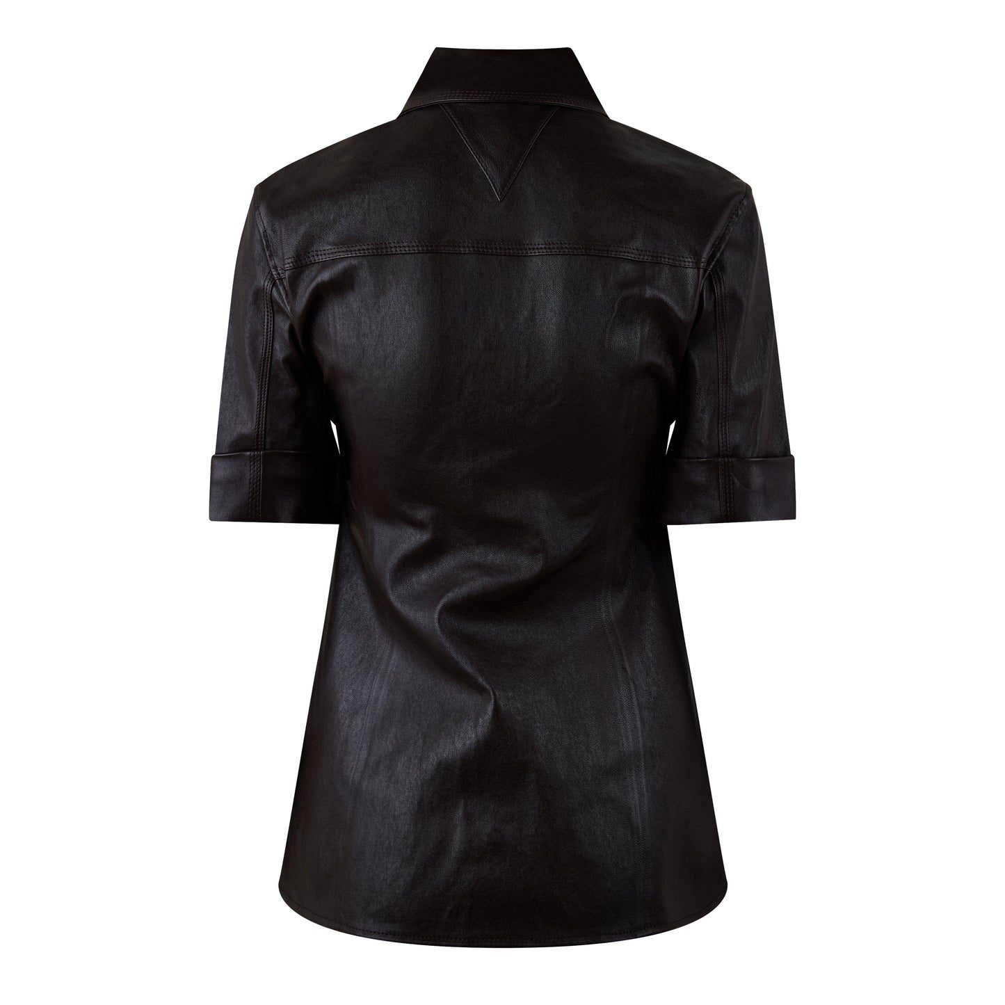 Bottega Veneta Women's Short Sleeve Plain Shirt