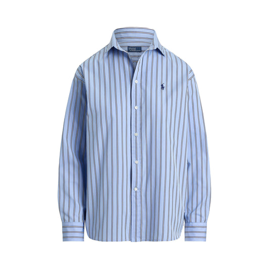 Polo Ralph Lauren Women's Stripe Long Sleeve Oxford Shirt