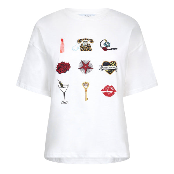 Never Fully Dressed Women's Icons T-Shirt