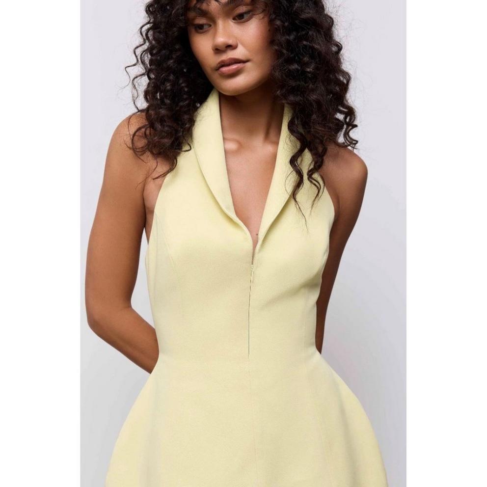 Odd Muse Womens Zip Collar Mini Dress
