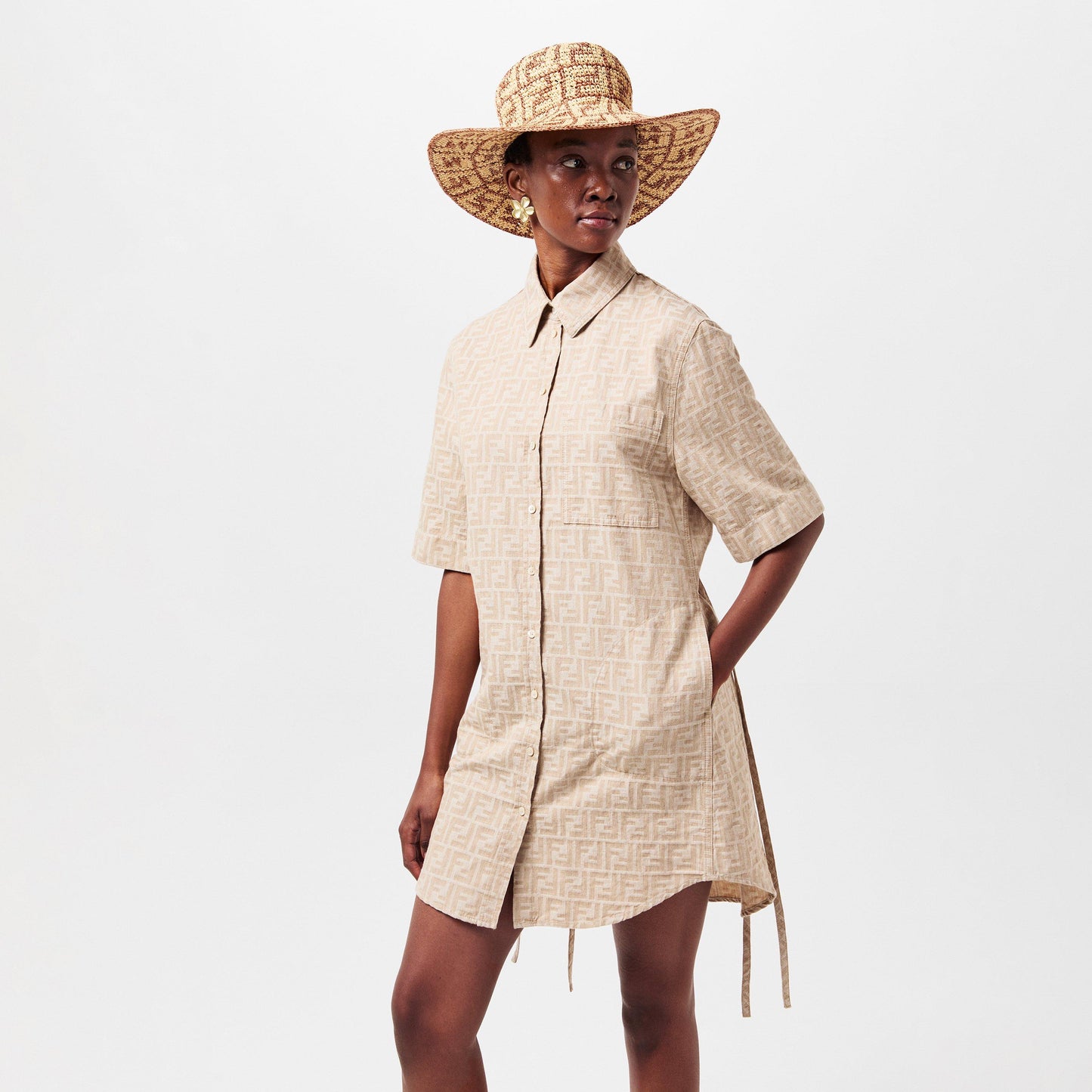 Fendi Women's Lightweight Mini Dress