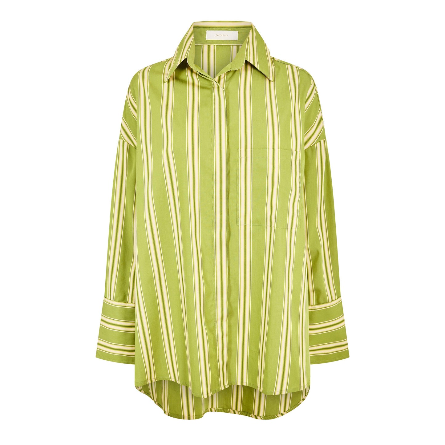 Faithfull The Brand Women's Clemente Long Sleeve Patterned Shirt